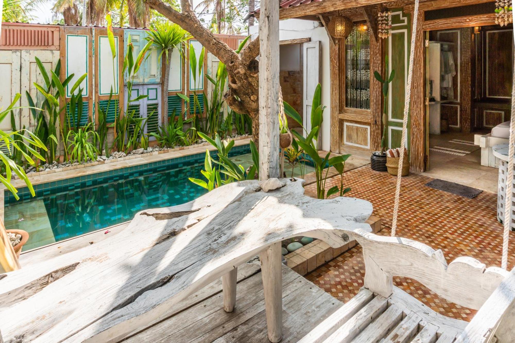 Jawa House Private Villas Гили Траванган Экстерьер фото
