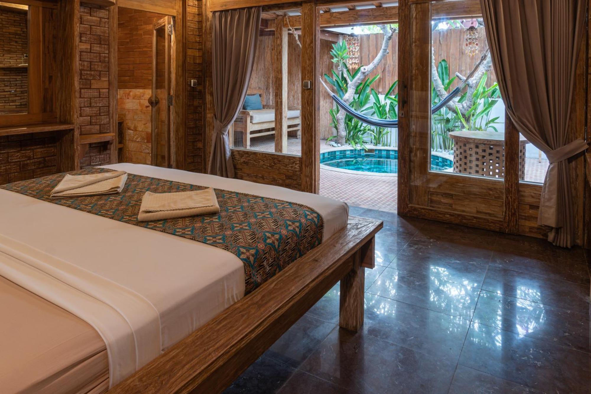 Jawa House Private Villas Гили Траванган Экстерьер фото